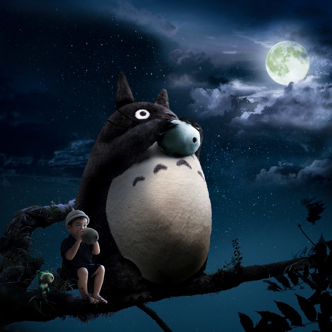 Shigatsu0926 月の夜はトトロとオカリナ吹いてます トトロ となりのトトロ Totoro Tokyoca 東京カメラ部